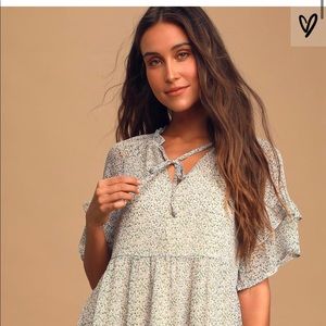 Lulu’s babydoll dress